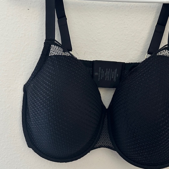 ThirdLove Black Mesh Bra - Picture 4 of 5